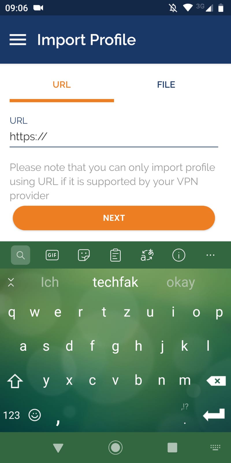 Netzwerkeinstellung