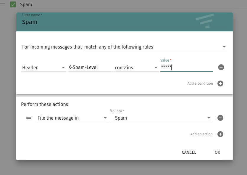 SPAM-Filter